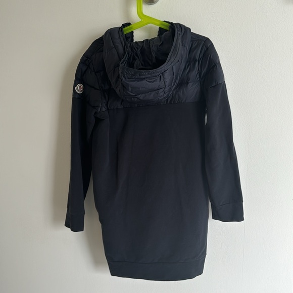 Moncler kids puffer fleece long sweater - Picture 3 of 7